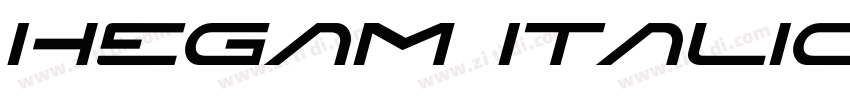 Hegam Italic字体转换